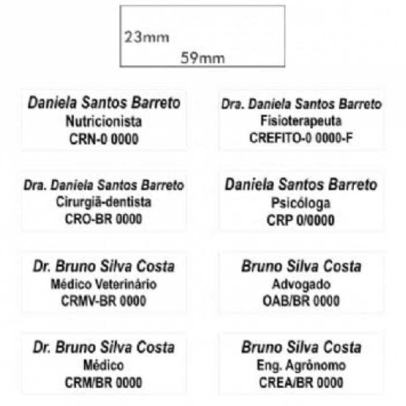 Carimbo Médico Personalizado Preço Trujillo - Carimbo Redondo Personalizado