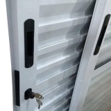 miolo de fechadura porta de alumínio preços Parque São Bento